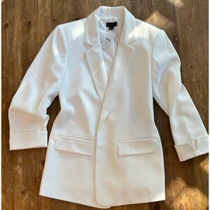 Ann Taylor White Jacket Size 4